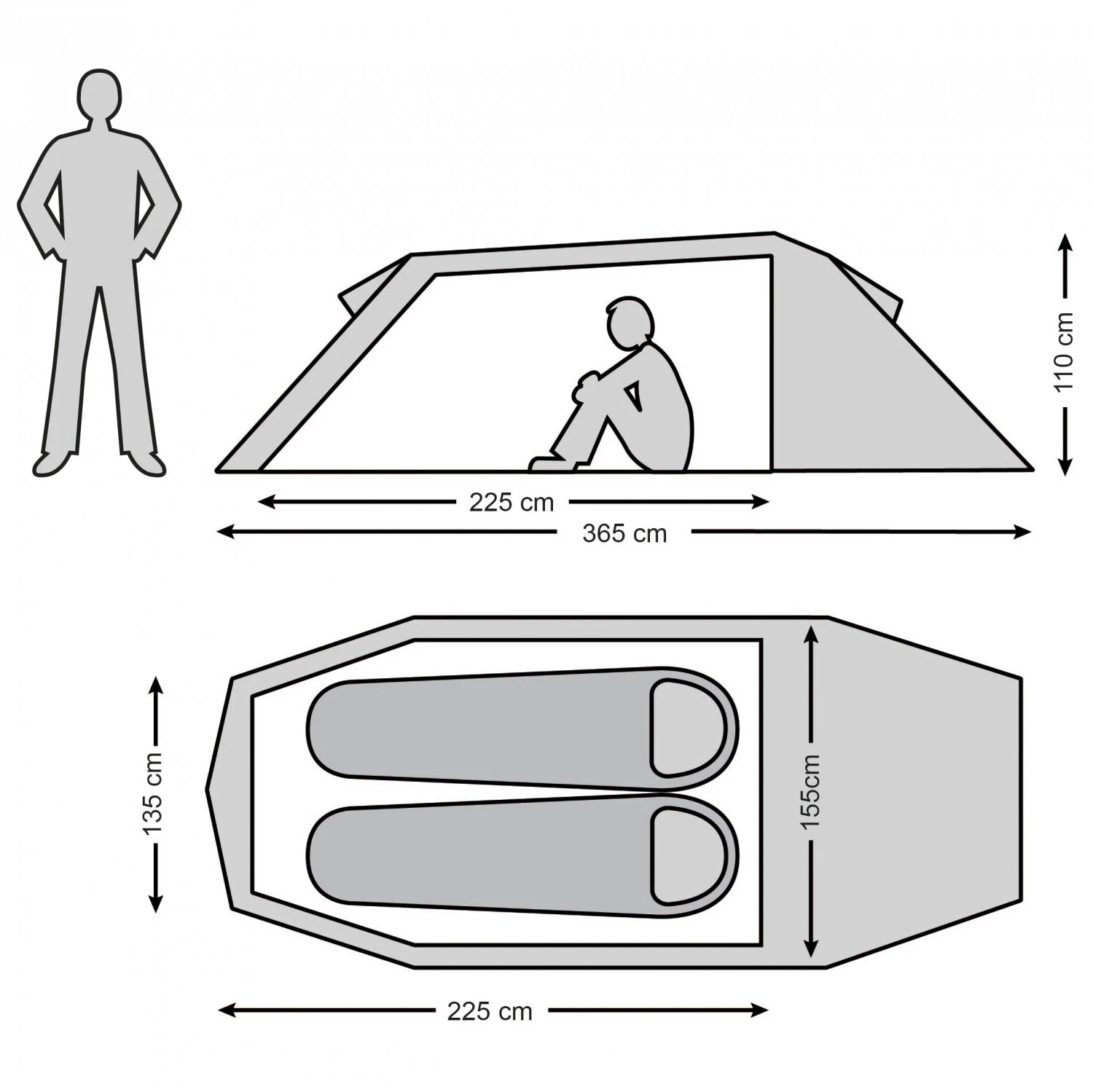 Stoic AdakSt. II 2P - Tente 2 Places 10 Stoic AdakSt. II 2P - Tente 2 Places – Image 8