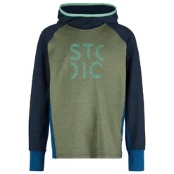 Stoic - Kid's Merino260 StadjanSt. Hoody - Sweat à Capuche En Mérinos -Stoic stoic kids merino260 stadjanst hoody sweat a capuche en merinos 1