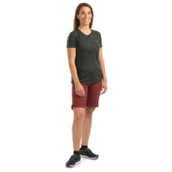 Stoic -Stoic stoic womens merino150 heladagenst artwork slim t shirt en laine merinos detail 9