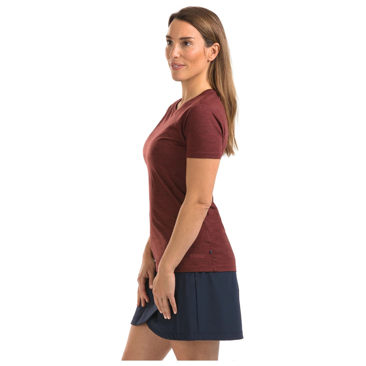 Stoic - Women's Merino150 HeladagenSt. T-Shirt Slim - T-shirt En Laine Mérinos 6 Stoic - Women's Merino150 HeladagenSt. T-Shirt Slim - T-shirt En Laine Mérinos – Image 4