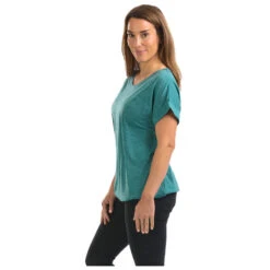 Stoic - Women's Merino150 MMXX. T-Shirt Loose - T-shirt En Laine Mérinos -Stoic stoic womens merino150 mmxx t shirt loose t shirt en laine merinos detail 11