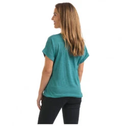 Stoic - Women's Merino150 MMXX. T-Shirt Loose - T-shirt En Laine Mérinos -Stoic stoic womens merino150 mmxx t shirt loose t shirt en laine merinos detail 12