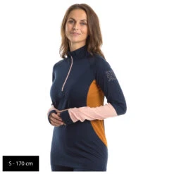 Stoic - Women's MerinoMesh150 BensjonSt. II L/S Half Zip - Sous-vêtement Mérinos 12 Stoic - Women's MerinoMesh150 BensjonSt. II L/S Half Zip - Sous-vêtement Mérinos -Stoic stoic womens merinomesh150 bensjonst ii l s half zip sous vetement merinos detail 10