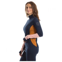 Stoic - Women's MerinoMesh150 BensjonSt. II L/S Half Zip - Sous-vêtement Mérinos 13 Stoic - Women's MerinoMesh150 BensjonSt. II L/S Half Zip - Sous-vêtement Mérinos -Stoic stoic womens merinomesh150 bensjonst ii l s half zip sous vetement merinos detail 11