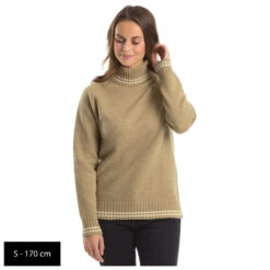 Stoic - Women's MMXX.Nauta Wool Turtle Neck Sweater - Pull En Laine -Stoic stoic womens mmxxnauta wool turtle neck sweater pull en laine detail 10